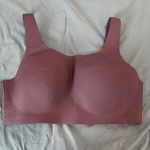 Victoria’s Secret Seamless Wireless Sports Bra in purple, size 38C.